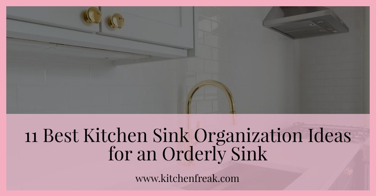 Kitchen Sink Organization Ideas