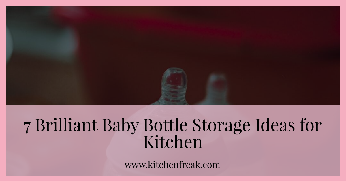 baby bottle organization ideas