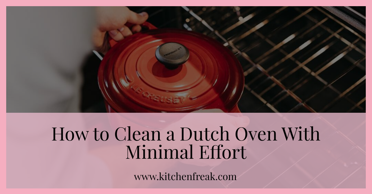 how to clean dutch oven