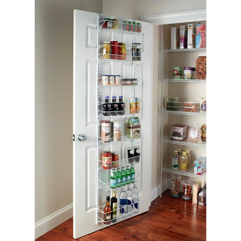 pantry door organization 