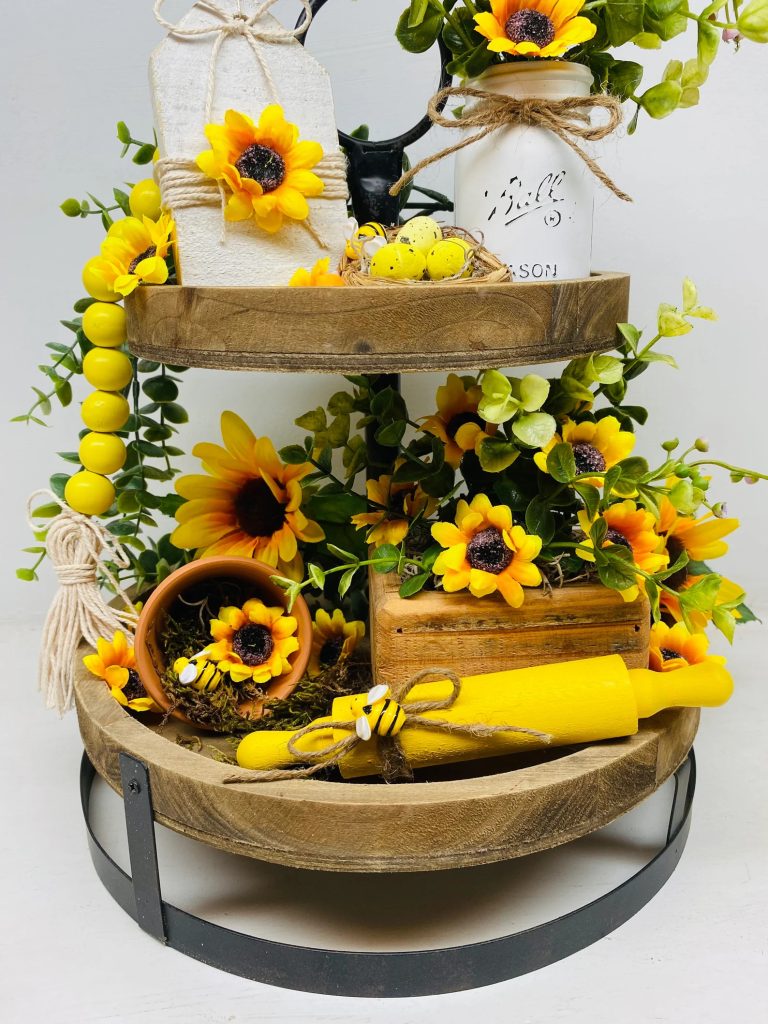 sunflower decorations for kitchen