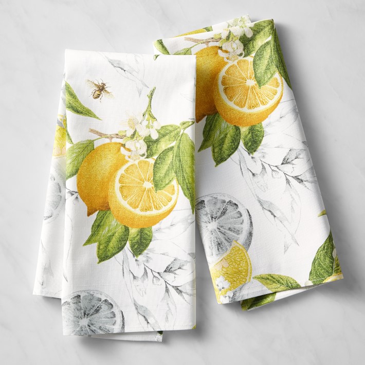 Meyer Lemon Kitchen Towels - Set of 2 | Williams Sonoma