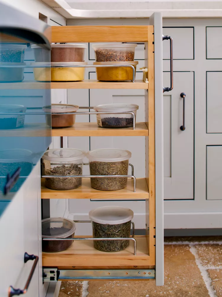 food containers for storing spices and condiments
