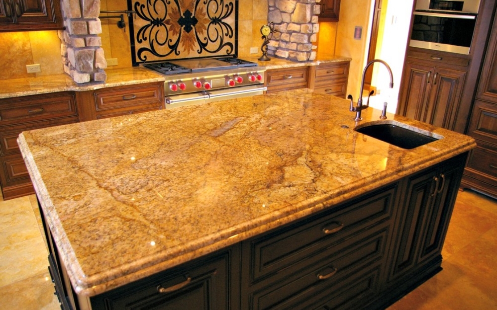tuscan style countertop