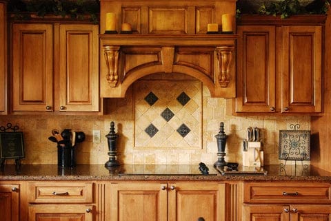 Wood cabinetry