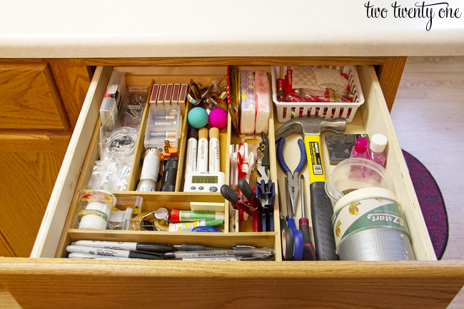 Decluttered the Junk drawer