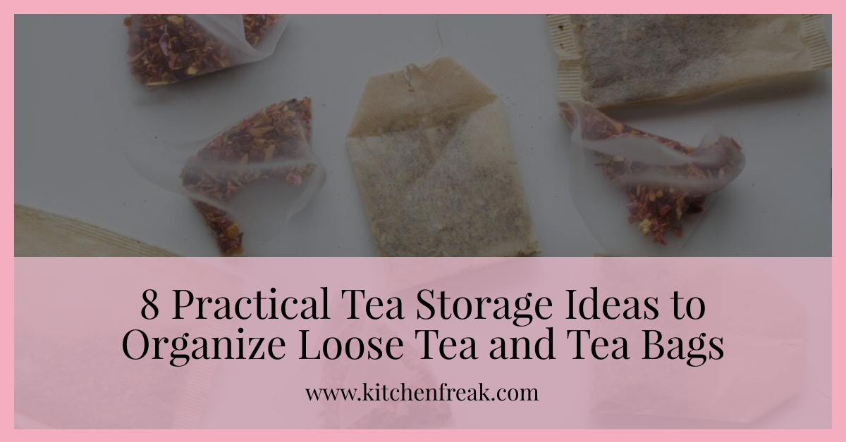 Tea storage ideas